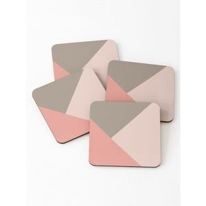 ที่รองแก้วเรซินทำตามสั่งลายดอกไม้สำหรับชุดของขวัญส่วนตัว4ชิ้นที่มีคุณภาพและวัสดุพิเศษ - Product Image 4