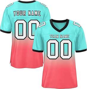 ขายเสื้ออเมริกันฟุตบอลคุณภาพสูงเสื้ออเมริกันฟุตบอลสวมชุดฟุตบอล - Product Image 3