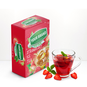 Polvo de Té Verde de Alta Calidad OEM Sin Conservantes, Preparación Rápida, Cajas Personalizadas con Logotipo, Empaque de Melón - Product Image 3
