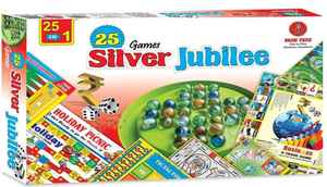 Silver Jubilee Eco-Friendly Modern Wall Hanging 25 juegos en uno para diversión familiar y entretenimiento de jubilación para Diwali - Product Image 2