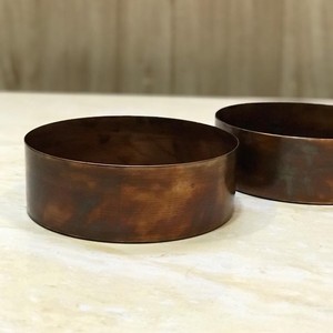 Nouvelle finition en béton de haute qualité métal fer bougie pot martelé Table supérieure bougie récipient de haute qualité - Product Image 5