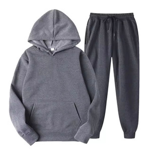 Ensemble de survêtements et sweats à capuche pour hommes, coupe classique, design personnalisé, 100% coton, imprimé hiver, effet délavé, pour le jogging - Product Image 3