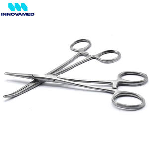 Pinzas Hemostáticas de Acero Inoxidable de 5.5 cm, Personalizadas, OEM, con Bloqueo, Certificación CE, Clase I Médica - Product Image 4