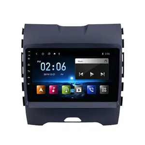 Android 9.0 9'' car audio system with gps for Ford Edge 2015+ navigation system WIFI Option DAB+ Amplifier