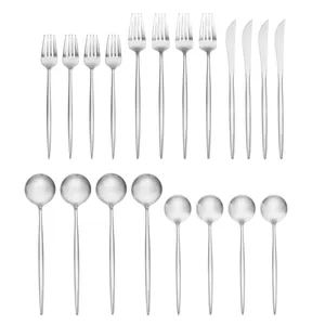 Ensemble de couverts en acier inoxydable de haute qualité avec utilisation finie Mkirror dans votre cuisine - Product Image 5