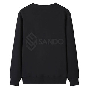 เสื้อสเวตเชิ้ตผ้าฝ้าย100% สำหรับผู้ชายประดับพลอยเทียมสำหรับฤดูหนาว - Product Image 2