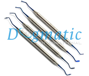 Juego de 4 Espátulas Dentales Manuales de Acero Inoxidable Heidman, Instrumentos de Composite para Obturaciones Dentales y Aplicador para Limpieza y Obturación Dental - Product Image 2