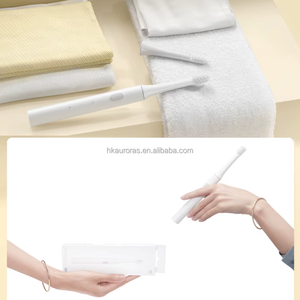 Adult Electric <b>Toothbrush</b> <b>Head</b> with 4pcs Soft Dupont Bristles for Household Hotel Outdoor Use - Product Image 2