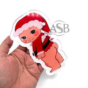 Herramienta de Belleza Acrílica Personalizable con Diseño de Sonny Angel Navideño, Impresión de Logotipo Personalizado, Servicio OEM - Product Image 3