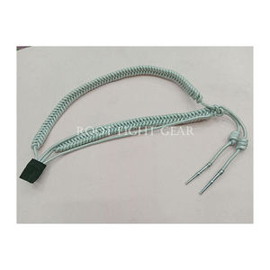 Todo el precio de venta Root Fight Gear 100% alta calidad plata Mylar alambre trenzado hombro cordones uniforme personalizado táctico Aiguillette - Product Image 1