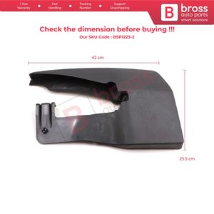 Garde-boue avant droit BSP1223-2 pour Sprinter 906 NCV3 Crafter MK1 2006-2017 pièces automobiles Bross garde-boue de voiture A9068820104 - Product Image 2