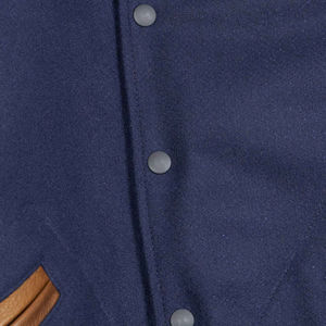 Nouvelle Collection 2026 – Veste de Style Personnalisé, Fabricant de Vestes en Laine sur Mesure, Vente en Gros, Veste de Baseball Originale en Cuir avec Manches en Cuir et Lettres - Product Image 3