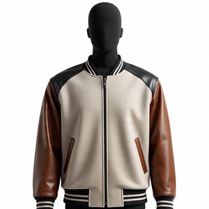 Vente en gros de veste d'université fabricant de veste de pull d'université personnalisé pour hommes veste de baseball vierge pour hommes - Product Image 4