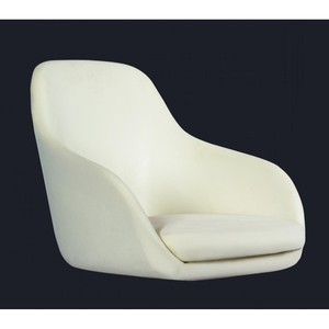 Chaise de salle à manger de style européen moderne LOTUS, prête à assembler, en mousse de polyuréthane moulée pour tous les espaces - Product Image 2