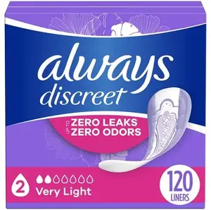 Serviettes d'incontinence jetables discrètes et respirantes à ailettes pour femmes, taille 6 forte, avec film PE perforé 08 - Product Image 4