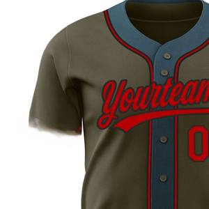 Camiseta de béisbol para hombre hecha a medida, estilo único, transpirable, ligera, cómoda, lo mejor a un precio para ropa de softball - Product Image 4