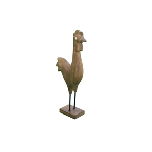 Estatuilla de animal de madera hecha a mano de calidad superior con diseño tallado único para decoración rústica del hogar e Interior elegante - Product Image 1