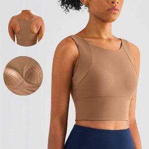 Sujetador deportivo de cuello alto para mujer, sujetador de Yoga para gimnasio a prueba de golpes, almohadillas fijas para entrenamiento, entrenamiento para correr, gran oferta, ropa de una pieza - Product Image 6
