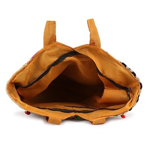 Mode féminine Banjara sac énorme Patchwork et brodé multicolore fermeture à glissière toile sacs en toile pour femmes - Product Image 4