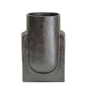 Vase à fleurs en métal moderne fait à la main Vase de table de luxe décoratif pour la maison et le bureau - Product Image 4