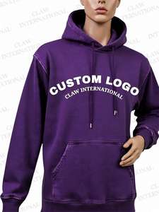 Sweat à capuche surdimensionné de haute qualité pour hommes en coton épais Design vieilli impression avant personnalisée vente en gros professionnelle - Product Image 6