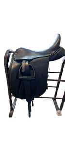 Sillín de Carreras de Caballos de salto multiusos de lujo 100%, árbol de madera de cuero duradero suave Original puro, productos de carreras en inglés, India - Product Image 5