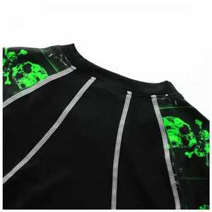 BJJ rash GUARD แบบแห้งเร็วสำหรับผู้ชายเสื้อรัชการ์ดสำหรับออกกำลังกายกีฬากันแดดแขนยาวน้ำหนักเบา - Product Image 6