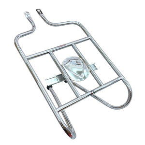 ตะแกรงหลังแบบโครเมียมแนวนอน / ตะแกรงล้อหลัง Lambretta LI S1 /S2 + TV1 + TV2 - Product Image 4