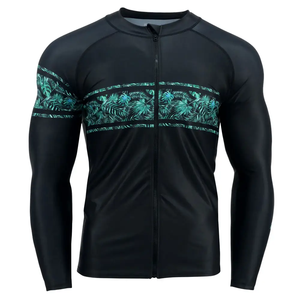 Premium Quality <b>Long</b> <b>Sleeve</b> Rash Guard Custom Sublimation Moisture Wicking BJJ MMA Jiu Jitsu Training Rash Guards - Product Image 5