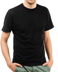 การพิมพ์ที่กําหนดเองคุณภาพสูงเสื้อ T ผู้ชายโลโก้ที่กําหนดเอง 250 Gsm 100% Cotton T เสื้อรอบคอเสื้อยืดสําหรับชายสบายเสื้อยืด - Product Image 5