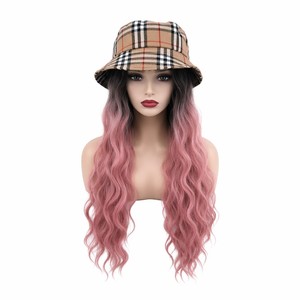 <span class=keywords><strong>Perruque</strong></span> bon marché synthétique à ondulations lâches, résistante à la chaleur, pour costume d'Halloween et célébrations de carnaval - Product Image 2