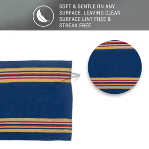 Serviette en nid d'abeille absorbante de haute vente conçue pour une utilisation en cuisine avec un matériau souple qui sèche rapidement et nettoie facilement les surfaces - Product Image 3