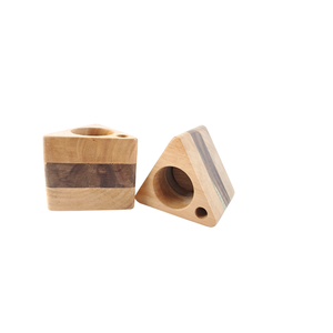 Organizador de escritorio personalizado, portalápices de madera, estuches de lápices, caja contenedora de almacenamiento de mesa de oficina de Bambú - Product Image 1