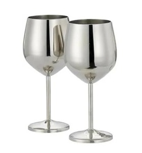 Verre à vin en acier inoxydable de qualité supérieure 400ml + capacité incassable sans BPA passe au lave-vaisselle élégant pour les fêtes Sip Sophistication - Product Image 6