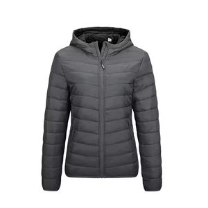 Women Lightweight Puffer Jacket Warm <b>Hooded</b> Winter <b>Coat</b> for Women Fashion Stylish Outdoor <b>Long</b> Padded Jacket Casual <b>Ladies</b> Wear - Product Image 1