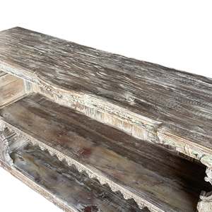 Étagère à livres en bois sur pied pour salon, installation gain de place - Product Image 6