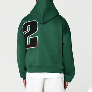 Hot Selling Men Chenille Embroidery Hoodies Casual Wear New <b>Design</b> Adults Sizes Breathable Men Chenille Embroidery hoodies - Product Image 4