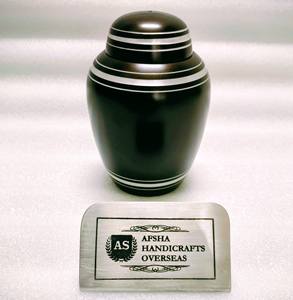 Nouveau style en laiton/métal noir antique pour la crémation des animaux de compagnie, pour le stockage des cendres funéraires - Product Image 5