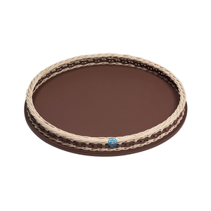 Nouvelle arrivée 2024 plateaux de service en rotin et laque de la meilleure qualité avec différentes couleurs pour la décoration de la maison et la décoration de fête au Vietnam - Product Image 6