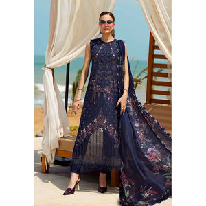 Salwar Kameez indien pakistanais de créateur, robe de soirée formelle pour femmes, 3 pièces, légère, confortable, professionnelle - Product Image 6