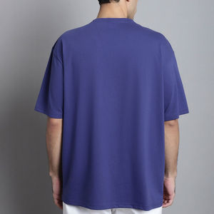 Direct <b>Factory</b> Custom Made 100% Cotton Worsted Quick Dry Eco-Friendly Anti-Wrinkle Men's Puff Printing T-Shirt High Quality - Product Image 4