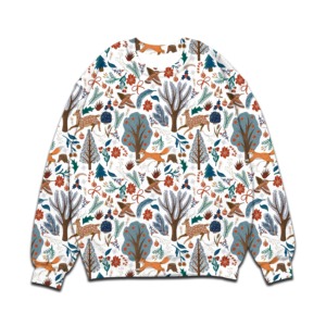 Sudaderas con capucha de punto transpirables informales personalizadas, ropa de calle al por mayor de alta calidad para mujer, sudaderas estampadas con cuello redondo elegantes - Product Image 6