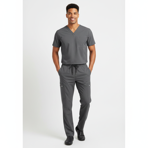 Conjuntos de Uniformes Médicos Premium para Hombre, Tejido Médico Duradero y Ligero, Diseño Ajustado para Trabajadores de la Salud, Hospital, Clínica, Tareas Diarias - Product Image 6