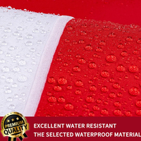 Drapeau Suisse 3x5 pieds en polyester durable, rouge avec croix blanche, pour événements sportifs et promotionnels en extérieur, avec mât en aluminium, style à suspendre