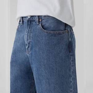 Unisex Eco-Friendly Breathable Cotton Baggy Pants Custom Colors Logo Available for Wholesale Streetwear Boutiques Urban Fashion - Product Image 5