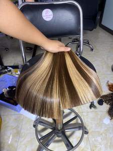 Vietnamien Super Double Drawn Bone Straight 100% Paquets de cheveux naturels vietnamiens au prix de gros - Product Image 3