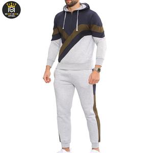 Algodón con capucha hombres Jogging traje nuevo Venta caliente invierno sólido impreso con capucha hombres Jogging traje Pakistán al por mayor - Product Image 3