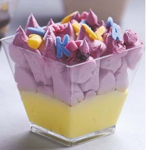 Vaso de plástico de poliestireno desechable de 175ml para helado, forma cónica lisa y Lisa para fiestas pequeñas - Product Image 4