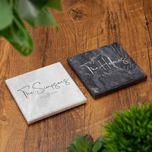 High Quality <b>Slate</b> Stone and Wooden <b>Coaster</b> Set, Natural Edge Drink Pads with Felt Base for Bars Restaurants Hotels - Product Image 1