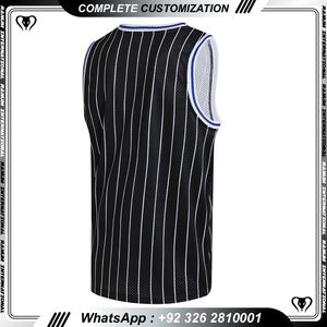 Conception de joueur de maillot de basket-ball d'uniformes de basket-ball bleu - Product Image 4